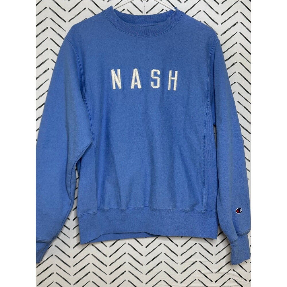 Champion Reverse‎ Weave NASH Crewneck Sweatshirt Size Small